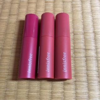 イニスフリー(Innisfree)のinnisfree ビビッドコットンインクティント 3本セット(口紅)