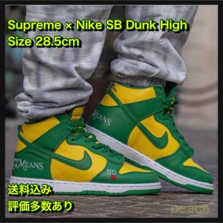 シュプリーム(Supreme)の【28.5】Supreme Nike SB Dunk High(スニーカー)