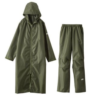 アウトドアプロダクツ(OUTDOOR PRODUCTS)のOutdoor Products レインコートxレインパンツセット(男女兼用)(レインコート)