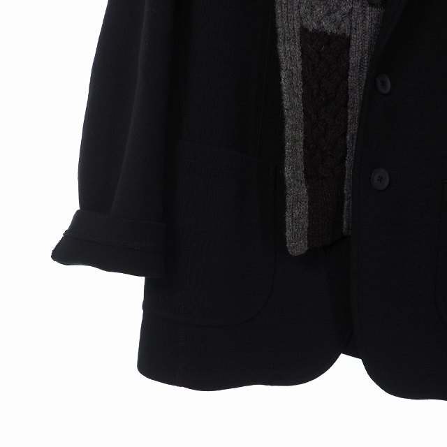エクルベージュ kolor 21aw ニットドッキングジャケット | ochge.org