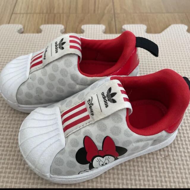 adidas(アディダス)のアディダス　スニーカー　12cm キッズ/ベビー/マタニティのベビー靴/シューズ(~14cm)(スニーカー)の商品写真