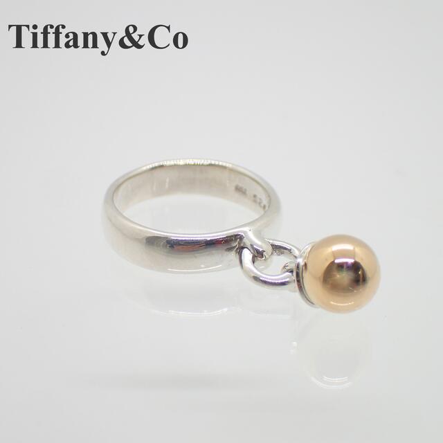 Tiffany & Co.(ティファニー)の【仕上済】オールドティファニー　コンビ ボール ダングル リング レディースのアクセサリー(リング(指輪))の商品写真