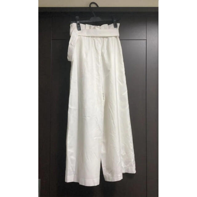 MERCURYDUO(マーキュリーデュオ)のマーキュリーデュオ フロント切替プリーツパンツ レディースのスカート(ロングスカート)の商品写真