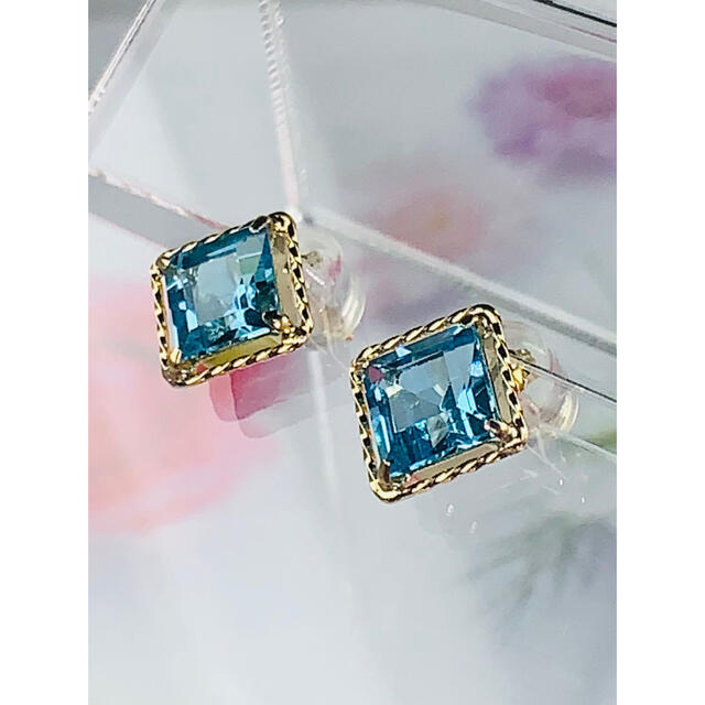 K18ブルートパーズピアス | www.hospitaldeyumbo.gov.co