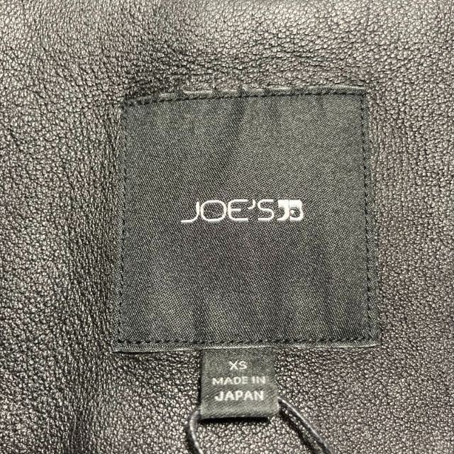 JOE'S JEANS★タグ付★羊革レザーWライダースジャケット 定価8.5万円
