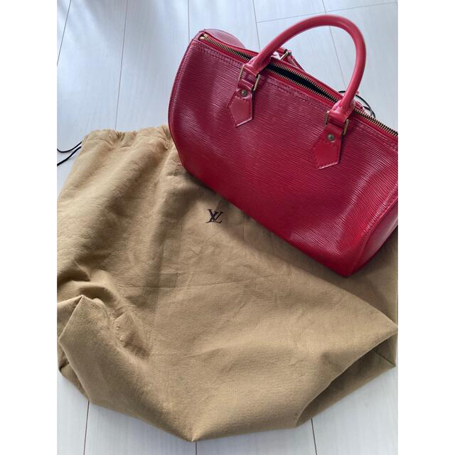 LOUIS VUITTON - LOUIS VUITTON スピーディ レッドの通販 by LOUIS VUITTON - LOUIS VUITTON スピーディ レッドの通販 by