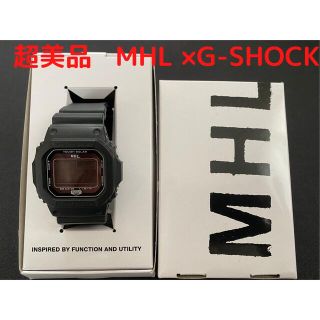 マーガレットハウエル(MARGARET HOWELL)の【超美品】MHL マーガレット・ハウエル　G-SHOCK　腕時計(腕時計(デジタル))