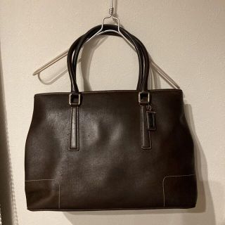 コーチ(COACH)の【美品】coach コーチ ハンドバッグ ビジネスバッグ 本革 7757 正規品(ハンドバッグ)