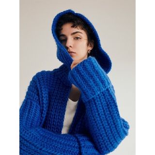 アメリヴィンテージ(Ameri VINTAGE)のjancidium knit long cardigan(カーディガン)