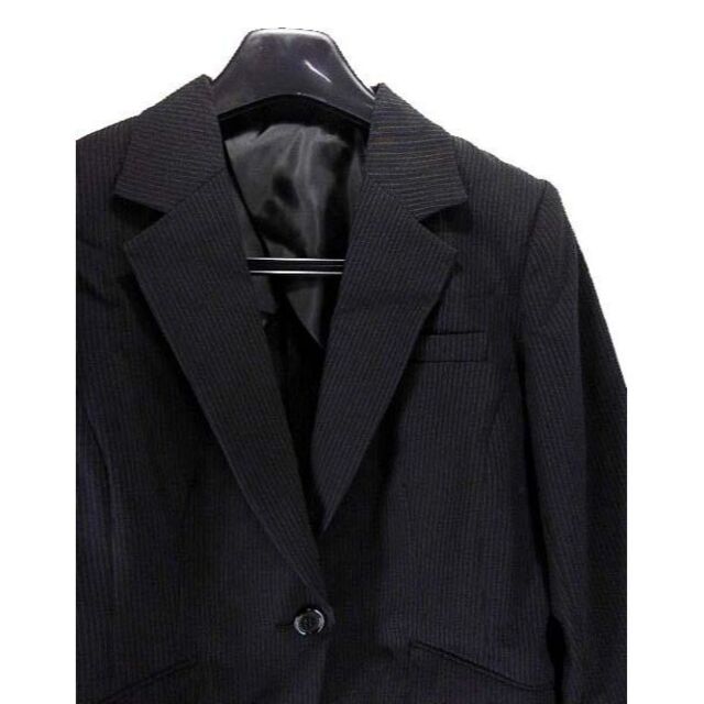 KFC1189■送料無料 新品 訳あり スーツ 17ABR80サイズ ブラック レディースのフォーマル/ドレス(スーツ)の商品写真