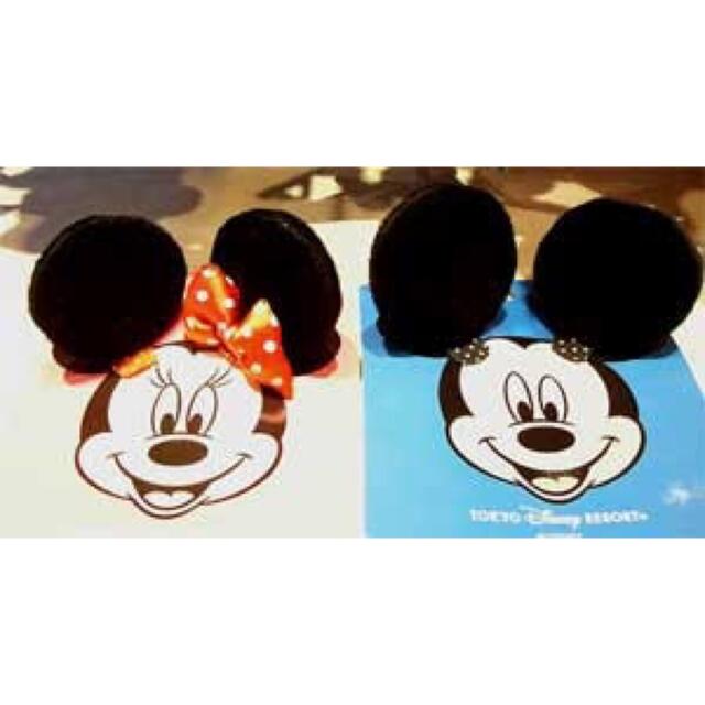 Disney(ディズニー)のミッキーミニーペア❤️カチューシャパッチンヘアピン レディースのヘアアクセサリー(カチューシャ)の商品写真