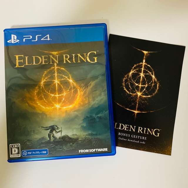 ELDEN RING PS4 【特典未使用】