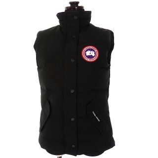 カナダグース(CANADA GOOSE)のカナダグース FREESTYLE VEST ダウンベスト XS 黒 2832L(ダウンベスト)