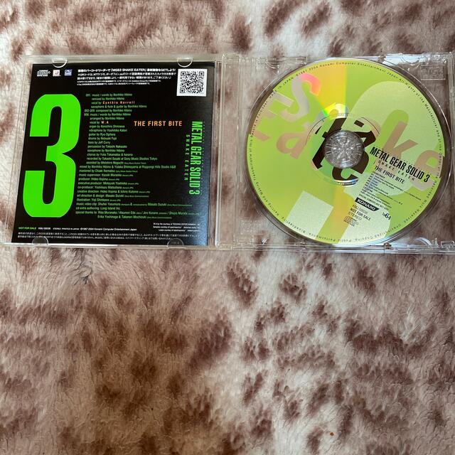 KONAMI(コナミ)のメタルギアソリッド3 スネークイーター　特典DVD エンタメ/ホビーのCD(ゲーム音楽)の商品写真