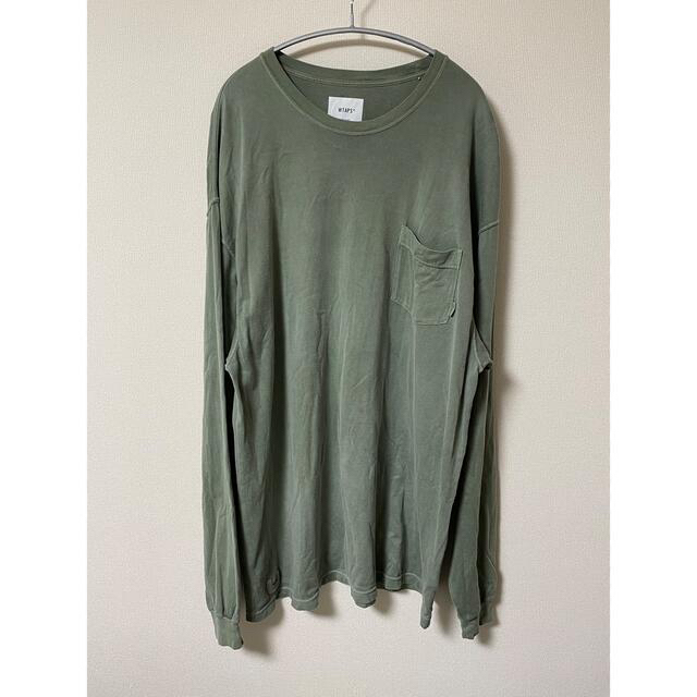 wtaps COTTON OLIVE DRAB  ロンT X-LARGE 2