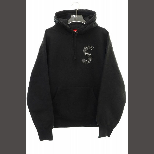 シュプリーム SUPREME 20AW S Logo Hooded ブラック S