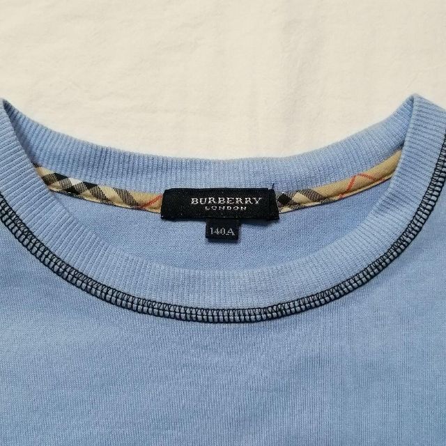 BURBERRY(バーバリー)の✨美品✨BURBERRY　長袖Tシャツ　ロンＴ　140cm キッズ/ベビー/マタニティのキッズ服男の子用(90cm~)(Tシャツ/カットソー)の商品写真