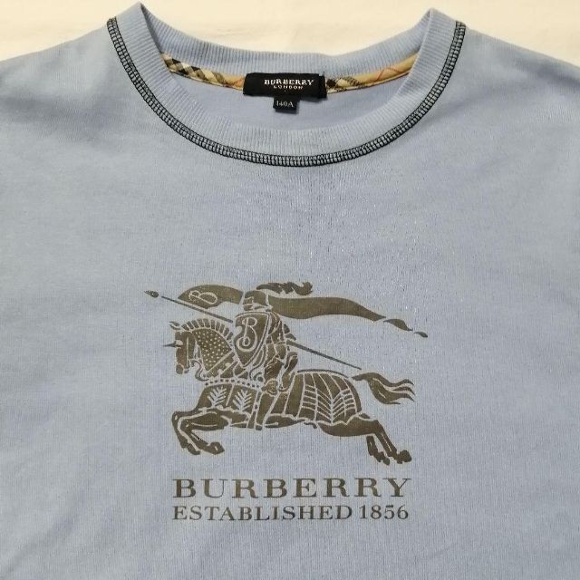 BURBERRY(バーバリー)の✨美品✨BURBERRY　長袖Tシャツ　ロンＴ　140cm キッズ/ベビー/マタニティのキッズ服男の子用(90cm~)(Tシャツ/カットソー)の商品写真