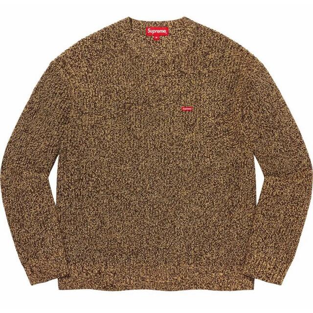 Supreme Melange Rib Knit Sweater L