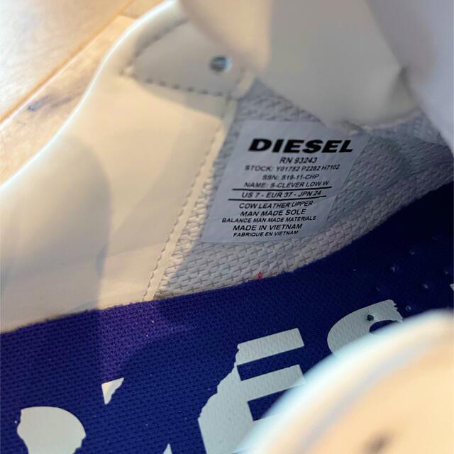 DIESEL(ディーゼル)の新品　未使用　DIESEL レディース　スニーカー　24センチ レディースの靴/シューズ(スニーカー)の商品写真