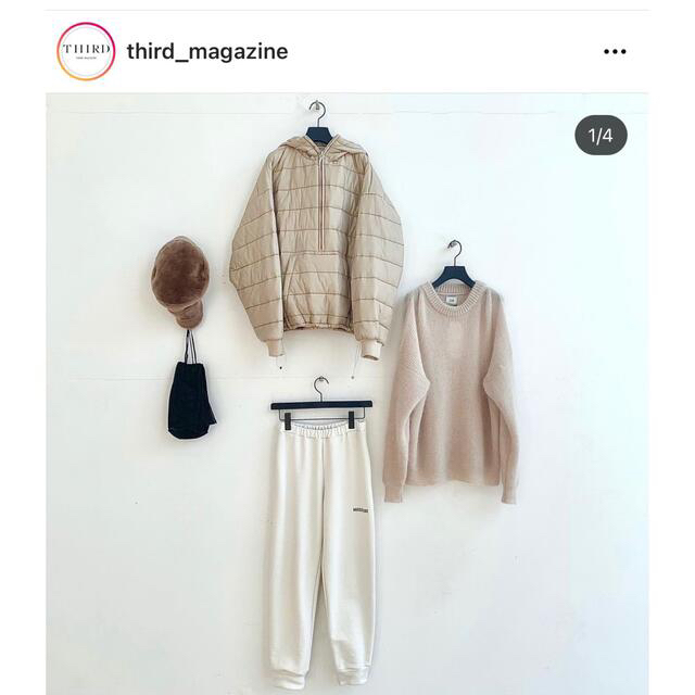 サードマガジン THIRD MAGAZINE 中綿プルオーバーパーカー | www