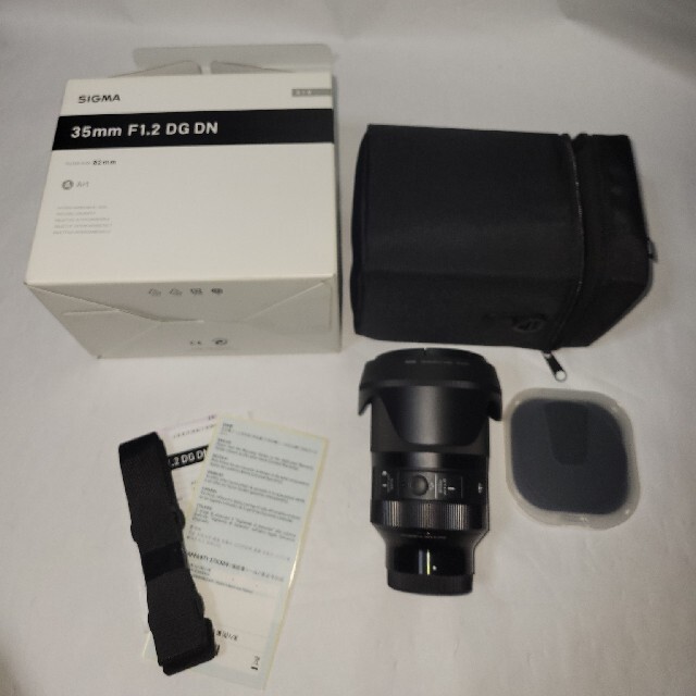 シグマ35mm F1.2 DG DN sony eマウントカメラ