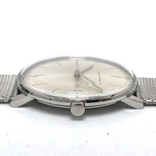 JUNGHANS(ユンハンス)のユンハンス 41/4463.48 マックスビル クォーツ デイト メンズ腕時計 メンズの時計(腕時計(アナログ))の商品写真