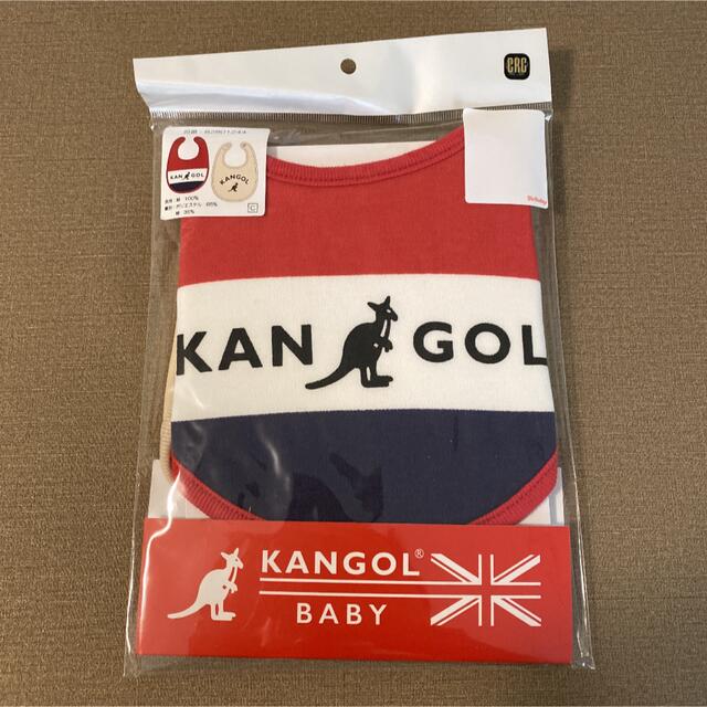 KANGOL(カンゴール)の新品未使用★KANGOL スタイ よだれかけ キッズ/ベビー/マタニティのこども用ファッション小物(ベビースタイ/よだれかけ)の商品写真