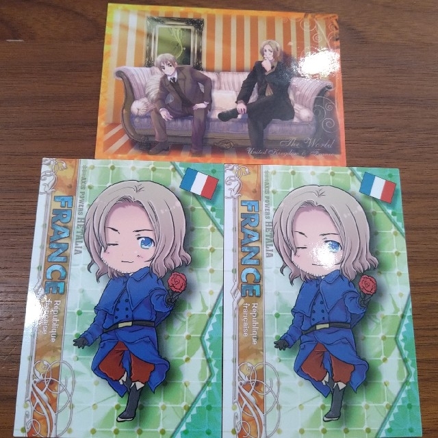 ヘタリア トレカ フランス イギリスの通販 by あま's shop|ラクマ ヘタリア トレカ フランス イギリスの通販 by あま's shop|ラクマ