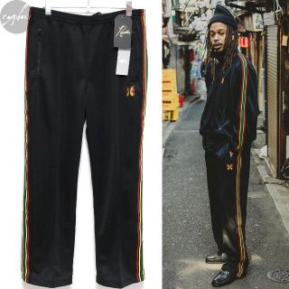 Needles - L 新品 BEAMS 別注 Needles トラック パンツ ラスタ ...