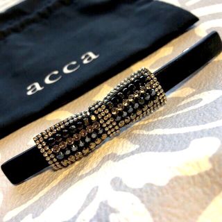 acca アッカ フランス製 レザーバレッタ