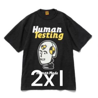 ヒューマンメイド(HUMAN MADE)のHUMAN MADE HUMAN TESTING T-SHIRT 2XL(Tシャツ/カットソー(半袖/袖なし))