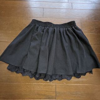 セシルマクビー(CECIL McBEE)の3層パンツinスカート(ショートパンツ)