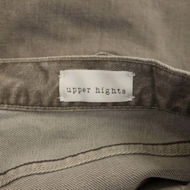 upper hights(アッパーハイツ)のアッパーハイツ upper hights デニムパンツ ジーンズ 23 グレー レディースのパンツ(デニム/ジーンズ)の商品写真