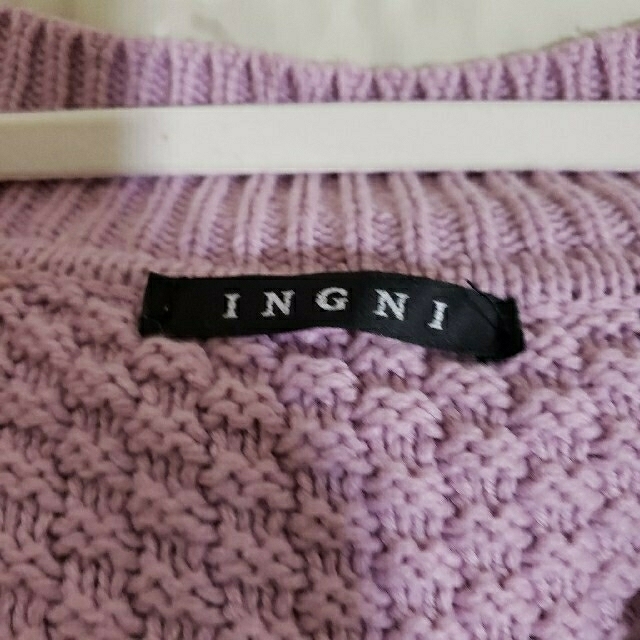 INGNI(イング)のショート丈 カーディガン レディースのトップス(カーディガン)の商品写真