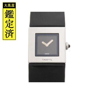 シャネル(CHANEL)のシャネル マトラッセ 時計 SS パテントレザー レディース【434】(腕時計)