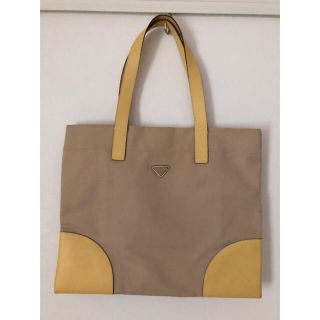プラダ トート(イエロー/黄色系)の通販 77点 | PRADAを買うならラクマ