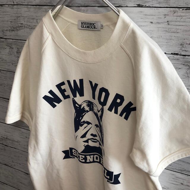 HYSTERIC GLAMOUR(ヒステリックグラマー)のHYSTERIC GLAMOUR ヒステリックグラマー  スウェット　半袖 レディースのトップス(トレーナー/スウェット)の商品写真