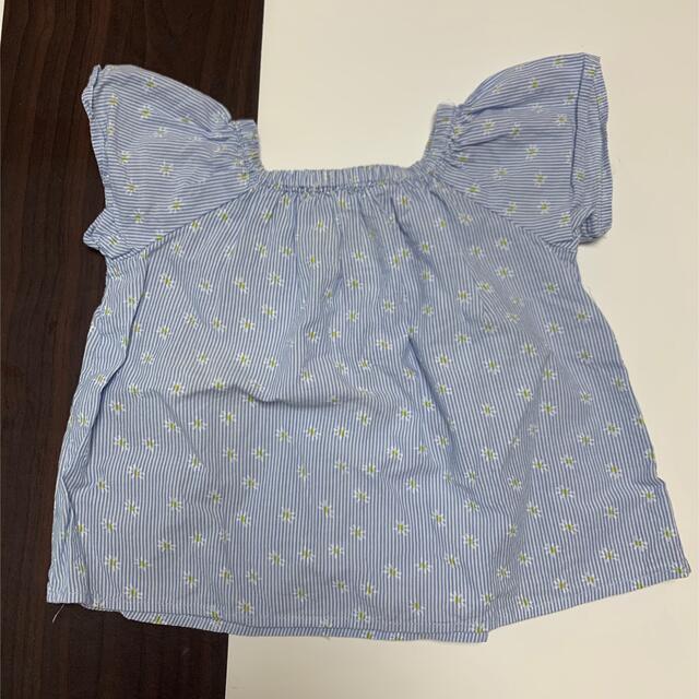 ZARA KIDS(ザラキッズ)のzara baby 74cm トップス　夏 キッズ/ベビー/マタニティのベビー服(~85cm)(Ｔシャツ)の商品写真