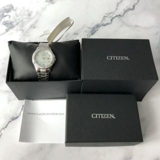 CITIZEN - シチズン エコドライブ ソーラー CITIZEN パール盤面