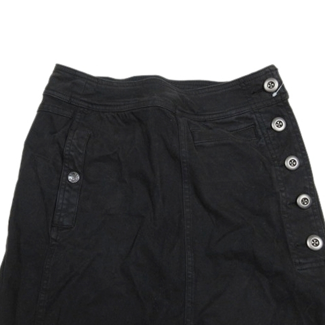 AVIREX(アヴィレックス)のアヴィレックス AVIREX Belle セミタイトスカート ミモレ丈 S 黒 レディースのスカート(ひざ丈スカート)の商品写真