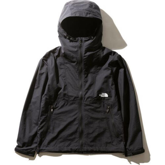 THE NORTH FACE(ザノースフェイス)の【新品未使用タグ付】コンパクトジャケット NPW71830 黒 ブラックL レディースのジャケット/アウター(ナイロンジャケット)の商品写真