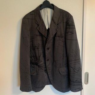 コムデギャルソンオムプリュス(COMME des GARCONS HOMME PLUS)のcomme des garçons homme duex  総柄ジャケット(テーラードジャケット)