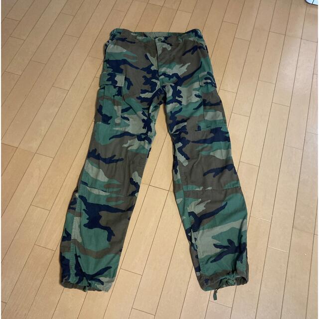 レア　ミリタリー　90ｓ　ビンテージ迷彩　カーゴ　パンツ　人気　サバゲー　BDU メンズのパンツ(ワークパンツ/カーゴパンツ)の商品写真