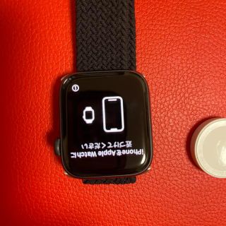 アップルウォッチ(Apple Watch)のApple WatchSE44mm(腕時計(デジタル))