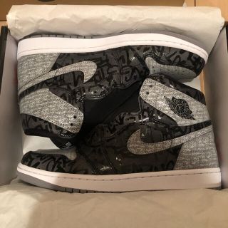 ナイキ(NIKE)のNIKE ナイキ　airjordan1エアジョーダン1 リベリオネア　27.5(スニーカー)