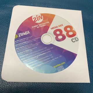 ズンバ(Zumba)の最新ズンバ　Mega Mix 88 CD(その他)