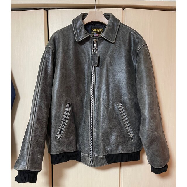 Supreme - Supreme Vanson Worn Leather Jacket
