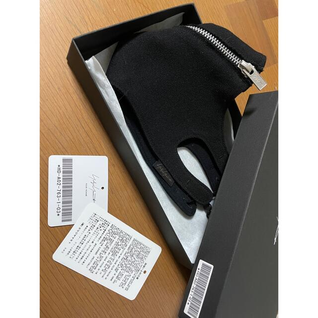 Yohji Yamamoto POUR HOMMEファスナーカバーマスク 売り切れ必至