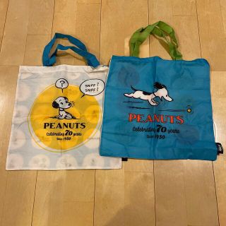 スヌーピー(SNOOPY)のスヌーピー　エコバッグ　4つセット(エコバッグ)